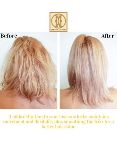 OMM Collection Elixir Oil - Smoothing Styling Heat Protection & Frizz Control with Pomegranate, Argan & Olive Oil - Buy Online on GoSupps.com