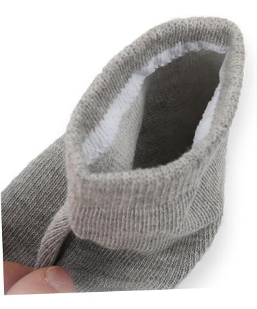 Ipetboom Gel Heel Socks Cracked Heels Gel Socks Silicone Gel Crystal Perfume Bottle Feet Cracked Socks Scissor Sleeve Nylon Socks Silicone Heel Socks Moisturizing Open Toe Socks - Buy Online on GoSupps.com