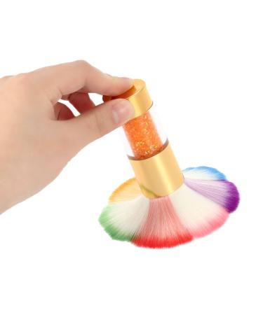 Staubinsel Yellow Gel Nail Art Dust Remover Brush - Cleaner for Nail Art & UV Legs - Buy Online on GoSupps.com