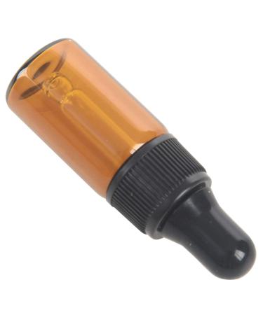 Yzibei 10pcs 3ml Empty Brown Glass Dropper Bottles with Pipette - Essential Oil Storage & Travel Solution - Buy Online on GoSupps.com