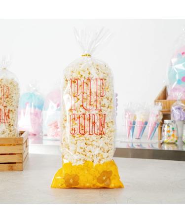 Restaurantware Bag Tek 17 x 7 Inch Popcorn Bags 100 Greaseproof Popcorn Favor Bags - Hot & Cold Friendly Freezable Clear PE Plastic Carnival Popcorn Bags For Event Favors Or Goodie Bags - Buy Online on GoSupps.com
