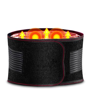 Magnetic Lower Lumbar Brace Belt Back Support Straps Waist and Abdomen Fever for Men Women Relief Pain Sciatica Backache Slipped Disc Hernia Spinal Stenosis (Size : X-Large) (Large) (Medium)