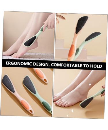 Housoutil Foot Rubbing Board Spray Talcum Pedicure Foot Scraper Pedicure Foot Care Tool Foot Care Pedicure Heel Hard Skin Remover Plastic Scraper Foot File Grinding Tool Household TPR - Buy Online on GoSupps.com