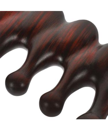 Buy Minkissy Wooden Scalp Massager Set - 2 Pieces for Hair Growth & Relaxation | Ideal for Women - Buy Online on GoSupps.com