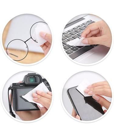 Zezafa 100 Pack Disposable Glasses Cleaner Wipes - Anti-Fog Dust Remover for Sunglasses Phone Screens & Lenses - Buy Online on GoSupps.com