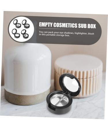SKISUNO 8 Pcs Eye Shadow Box Clear Cosmetic Case Cosmetic Pans Magnetic Makeup Empty Makeup Blush Plastic - Buy Online on GoSupps.com