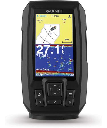Garmin Striker Plus 4 US with Dual-Beam Transducer & Chirp Sonar Clarity Technology (Renewed)