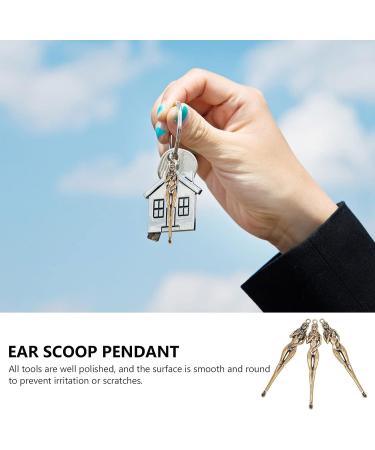 FAVOMOTO Ear Digger Kit - 3pcs Stainless Steel Earwax Removal Tools for Adults - Ear Spoon Cleaning Set for Men and Women - Buy Online on GoSupps.com