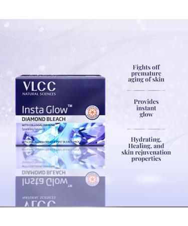 VLCC Insta Glow Diamond Bleach 30g - Buy Online on GoSupps.com
