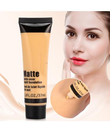 Miss Rose Smooth Make-Up Base for Face Liquid Foundation Matte Sunscreen (Beige 4) - Buy Online on GoSupps.com