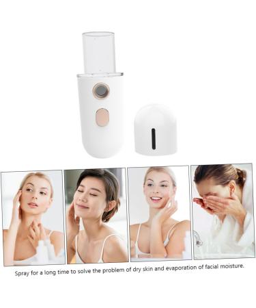 HAPINARY 1pc Hydrating Instrument Mini Face Humidifier Spa Steamer Beauty Steamer Face Water Steamer Nano Spray Humidifier Skin Steamer Hydrating Mister White Abs Moisturizing - Buy Online on GoSupps.com