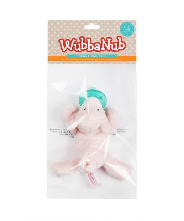 WubbaNub Piglet Infant Pacifier - Soothing Baby Pacifier with Plush Piglet Toy - Buy Online on GoSupps.com