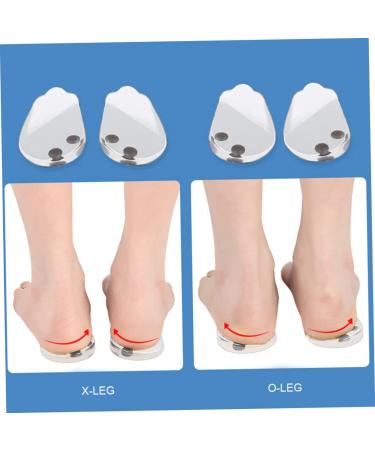 Buy GLEAVI Orthopedic Heel Pad Insoles - 3 Pairs Transparent Foot Support Gel Pads for Pain Relief - 8.8x4.2cm - Buy Online on GoSupps.com