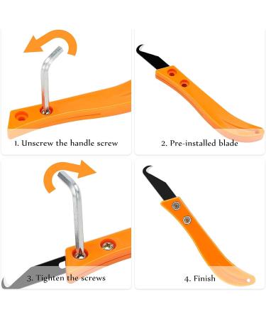 Mudder 13-Piece Golf Hook Blade DIY Knife & Grip Remover Tool Set - Buy Online on GoSupps.com