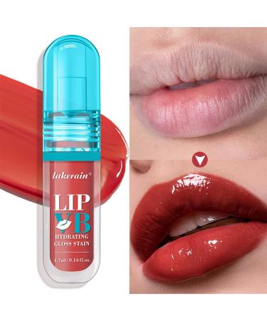 HQDA Moisturizing Lip Gloss Stain Moisturizing and Nourishing Lip Oil NonSticky Long Lasting Jelly Liquid Lipstick Lip Tint and Glaze Makeup Gift for Women 02 - Buy Online on GoSupps.com