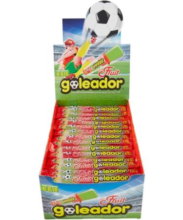  Goleador Goleador 200 x Rubber Candy Fruit Flavour Gluten Free 1.6kg - Buy Online on GoSupps.com