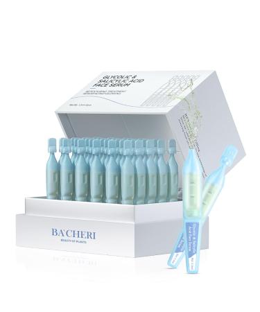 Salicylic Acid Serum for Face with Glycolic Acid Azelaic Acid Redness Relief Hydrating & Smoothing Serum Anti Aging Facial Serum 30 Ampoules