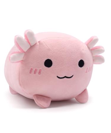 Yamepuia Axolotl Plush Toys Cute Axolotl Stuffed Animal Kawaii Axolotl Plushie Pillow Pink Plush Toy Doll for Kids Birthday Home Decoration Pink Axolotl