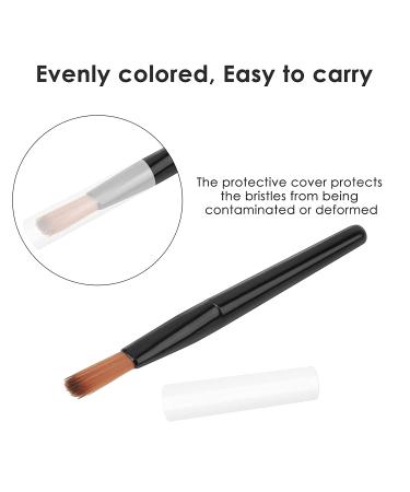 50Pcs/Set Disposable Lip Brushes - Lip Gloss Makeup Applicator Kit (Black) - Buy Online on GoSupps.com