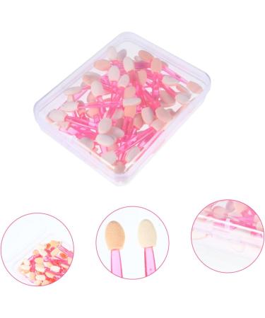 Outanaya 100pcs Non Latex Eyeshadow Brush Eye Makeup Brushes Plastic Eyeshadow Bulk - Buy Online on GoSupps.com