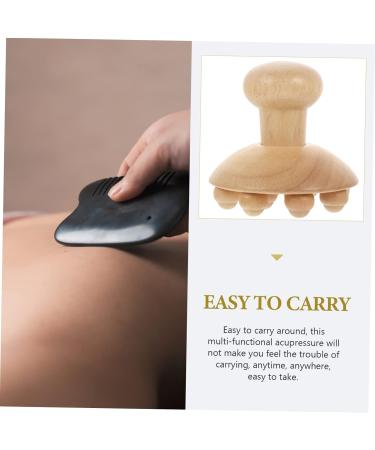 Cabilock Cupping Massage & Gua Sha Tools - Handheld Acupuncture Roller & Back Scratch Brush for Body Relief | International Shipping Available - Buy Online on GoSupps.com