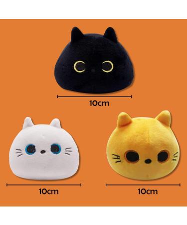 Tocwick Cat Plush Toys Stuffed Animals - Cute Pillows for Car and Home Decor (Orange/Black/White) - Buy Online on GoSupps.com