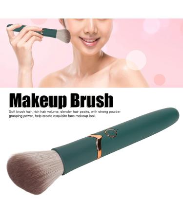 Rechargeable Makeup Brush - 180mAh Battery 10 Vibration Gears Waterproof Electric Beauty Brush for Travel - Soft Hair Eco-Friendly Green - Buy Online on GoSupps.com
