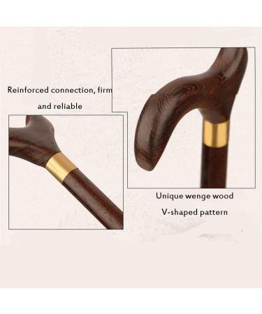 WolFum Adjustable Crutches Adult Crutches Mahogany Crutches Environmental Protection and Health Strong Bearing Capacity Crutches Hello - Buy Online on GoSupps.com