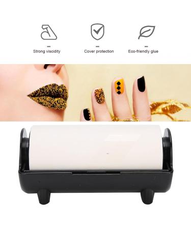 Nail Oil Absorbing Paper & Stamper Tool - Manicure Essentials for Women (Black) | Shop Internationally - Buy Online on GoSupps.com