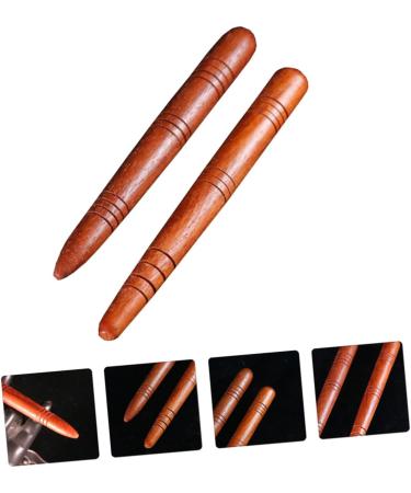 Lalafina 4-Piece Thai Foot Massager - Wooden Acupressure Reflex Zone Tool for Home Use - Best Thai Massage Devices - Buy Online on GoSupps.com