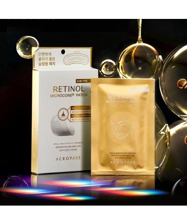 Acropass Retinol Microcone Patch Slim - 2 Patches for Eye Area & Smile Lines | Effective Wrinkle Care & Line Treatment - Buy Online on GoSupps.com