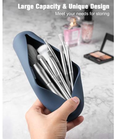 Fnyes Travel Makeup Brush Holder S Blue - Stylish & Portable Organizer for International Shipping - Buy Online on GoSupps.com