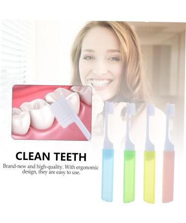 Shop Lurrose Children's Tools: 12-Pack Trip Toothbrushes - Soft Foldable Travel Brushes for Kids & Adults with Nylon Bristles - Buy Online on GoSupps.com
