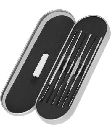Stainless Steel Earwax Cleaner Kit - Travel-friendly & Shiny Finish - Buy Online on GoSupps.com