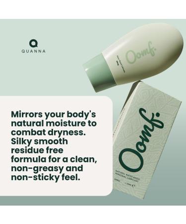 Quanna Oomf - All Natural Water Based Moisturiser with Hemp & Prebiotics | pH Balanced & Non-Sticky | 50ml - Shop Internationally - Buy Online on GoSupps.com