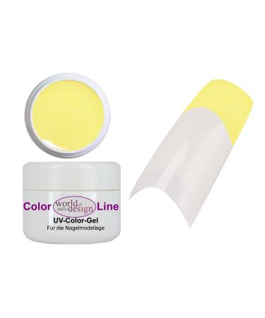 World of Nails-Design UV colour gel pastel yellow 5ml