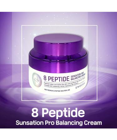 Enough High Premium Pro Cream Collagen Peptides & Hyaluronic Acid Facial Moisturizer for Women Korean Skin Care Face and Neck Creams for Tightening Firming (8 Peptide Sensation Pro Balancing Cream) - Buy Online on GoSupps.com