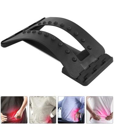 HOOLEEY ABS Lumbar Support Back Muscle Stretcher Pad - Pain Relief & Posture Correction | International Shipping - Buy Online on GoSupps.com