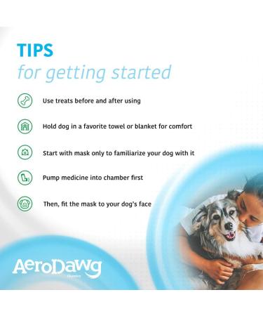 AeroDawg Inhaler for Dogs Over 9kg - International Shipping Available | Best Allergy Relief - Buy Online on GoSupps.com
