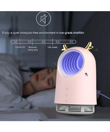 LXX Usb Powered by Mosquito Killer Lamp Safety Eco-Friendly No Smell No Radiation Mosquito Lamp Indoor Free Standing Mosquito Killer It Applies to Bedrooms Office a/pink/As Shown As Shown Pink - Buy Online on GoSupps.com