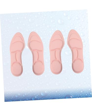 Beaupretty 2 Pairs Massage Insoles - Comfortable & Breathable Exercise Insert Pads for Maximum Absorption (Pink 25X8.8cm) - Ideal for All-Day Support - Buy Online on GoSupps.com