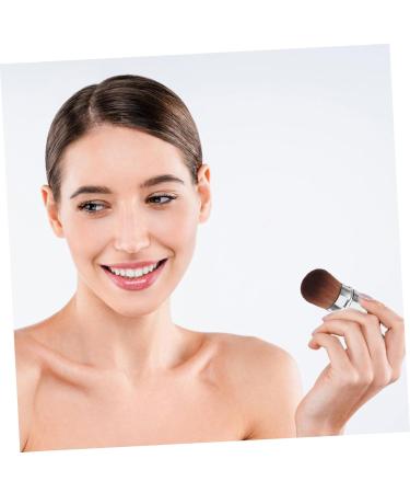 Housoutil Dense Retractable Foundation Brush - Perfect Cosmetic Tool for Powder & Liquid Makeup | Travel-Friendly Blush & Concealer Applicator - Buy Online on GoSupps.com
