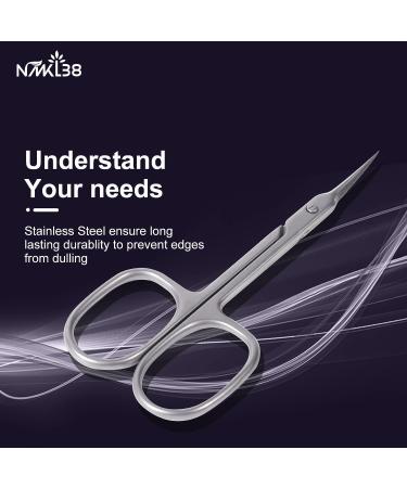 Inox Curved Blade Cuticle Scissors & Nipper Set for Nail & Beauty Grooming - Buy Online on GoSupps.com