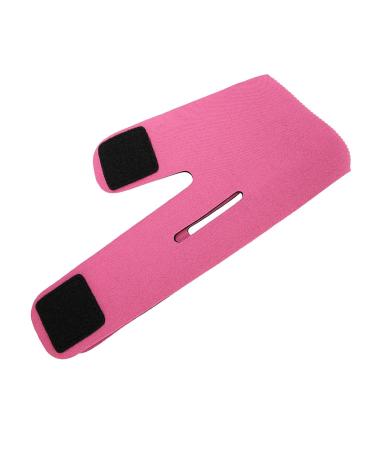 Post Surgery Neck & Chin Compression Wrap | Face Slimming Bandage Belt for Double Chin & Face Lift (Rose Red - Buy Online on GoSupps.com