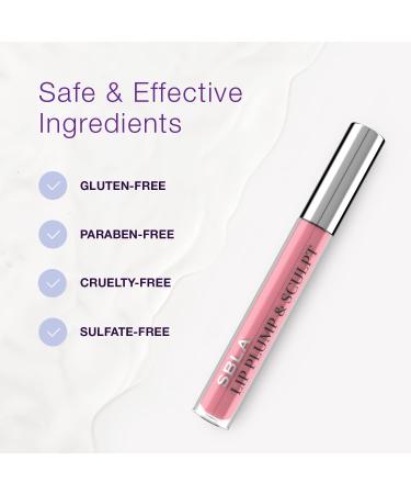 SBLA Beauty Double The Plump Lip Plumper Gloss - Christie (Natural Pink) 11 Oz - Buy Online on GoSupps.com