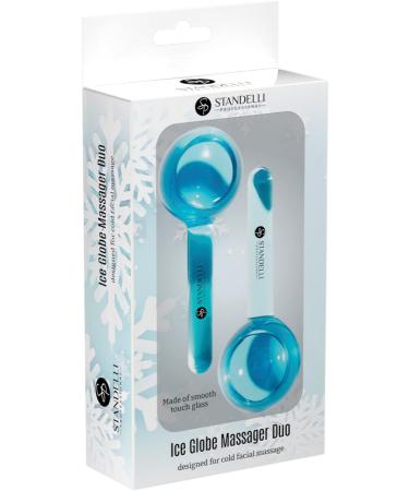 Standelli Ice Scooter & Facial Ice Globes - Cold Therapy for Skin Tightening & Swelling Reduction - Buy Online on GoSupps.com