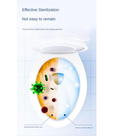 Cleaning Agent - Toilet Deodorizing and Deodorizing Dissolver Removing Stains Potty Yellow Stains Household Cleaner - Buy Online on GoSupps.com