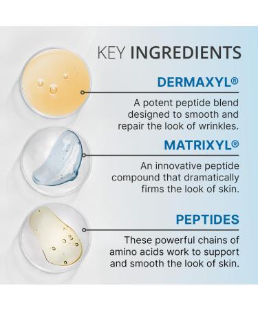 goPure Glyco-Peptide Anti-Wrinkle Face Cream - Hydrating Hyaluronic Acid Moisturizer with Glycolic Acid Peptides & Vitamin E - Anti-Aging Facial Cream 1.7 fl oz - Buy Online on GoSupps.com