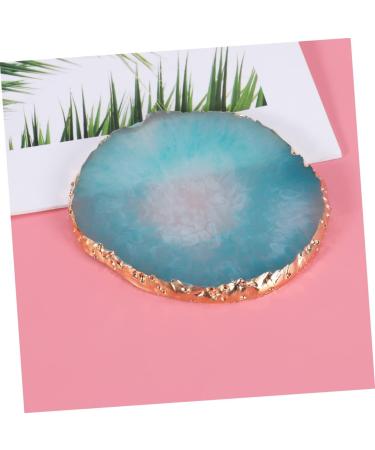 HAPINARY Japanese Cut Resin Nail Art Palette Palette For Nail Gel Round Makeup Paint Tray - Buy Online on GoSupps.com