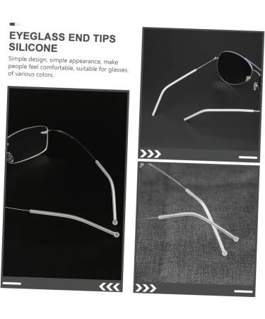 Coheali 48 Pairs Glasses Leg Covers - Sloping Sleeves & Tip Holders for Comfort | Durable Spectacle Ear Bands - Ideal for Kids & Sports - Buy Online on GoSupps.com